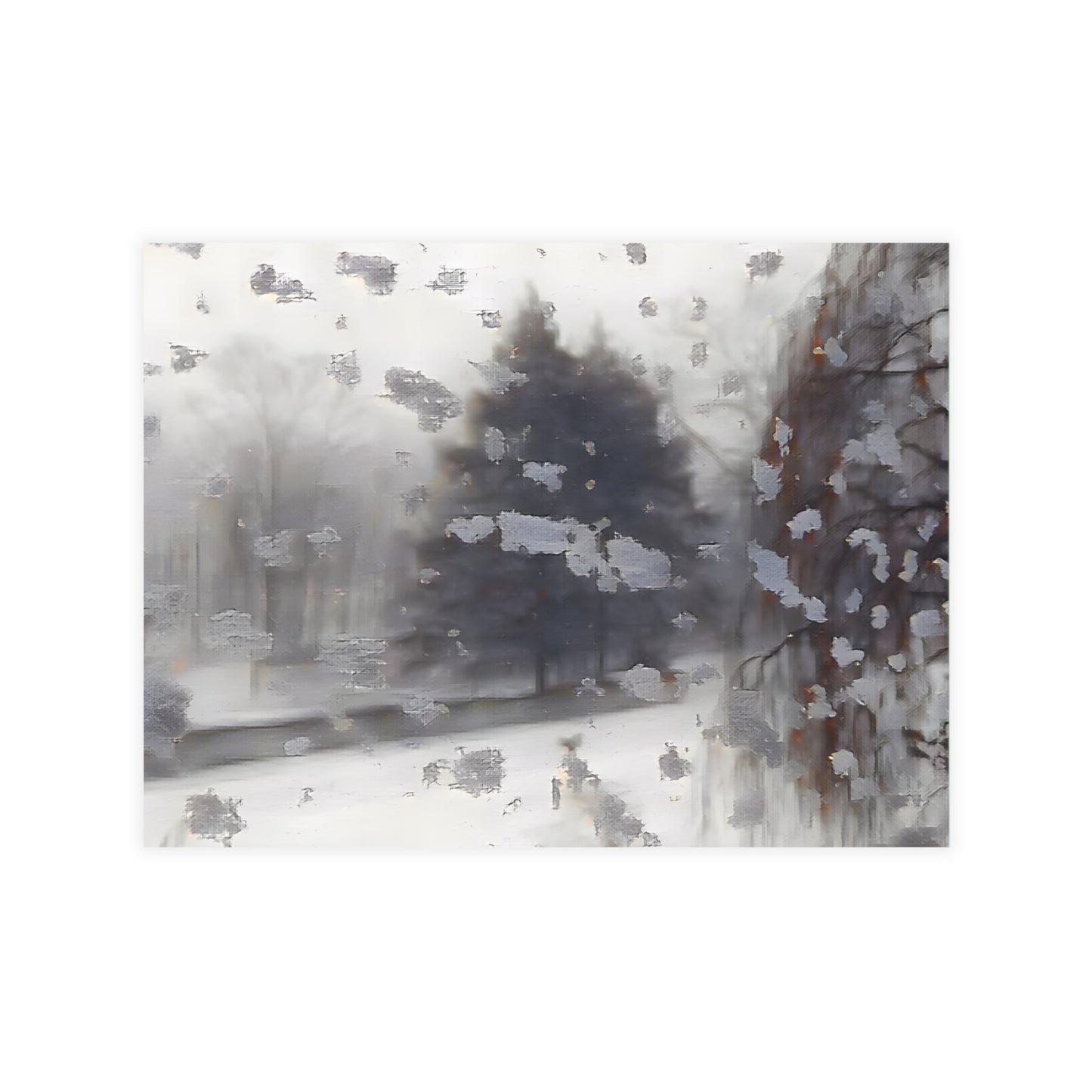 Winter Snow Scene Postcard Bundles (Envelopes Included)