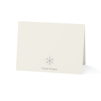 Christmas Dog Greeting Cards – Festive Samoyed Photo Holiday Cards (Envelopes Included - Pack of 1/10/30/50)