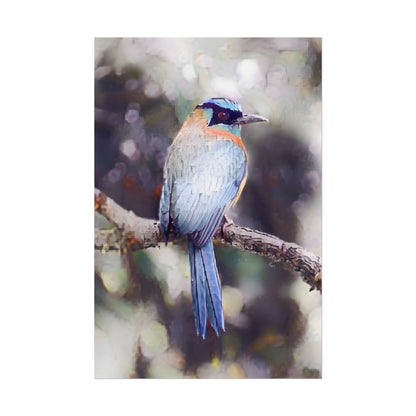 Artistic Tropical Bird Nature Wall Art Print