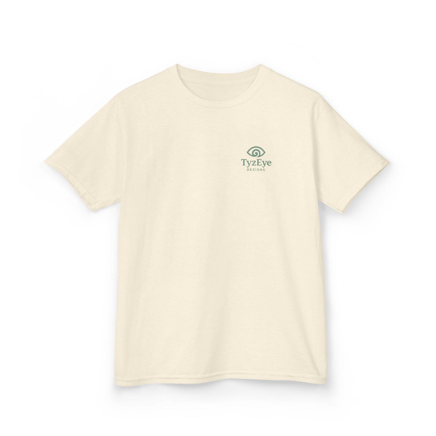 Kids Coastal Sunset Sailboat Back Design T-Shirt — Nautical Coastal Graphic Tee w/ Logo (Additional Color)