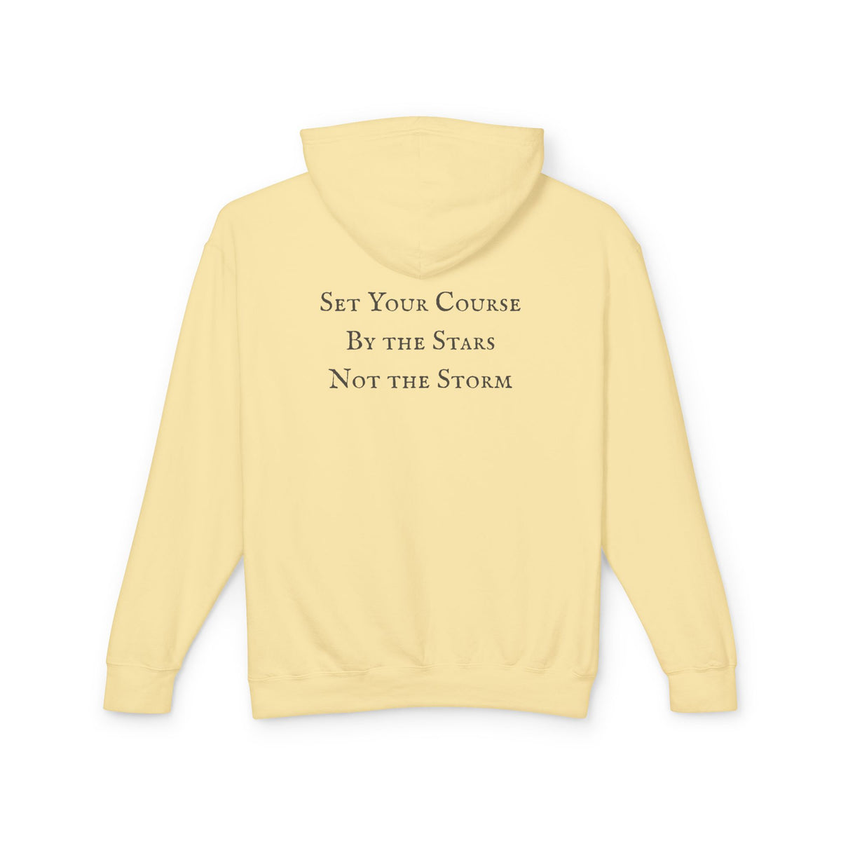 Nautical Boat Hoodie — "Set Your Course by the Stars, Not the Storm" Unisex Cotton Hoodie (Additional Colors)