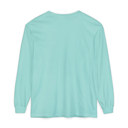 Unisex Colorful Happy Husky Co. Long Sleeve T-Shirt — 'Spreading Joy One Tail Wag At A Time' Graphic (Additional Colors)