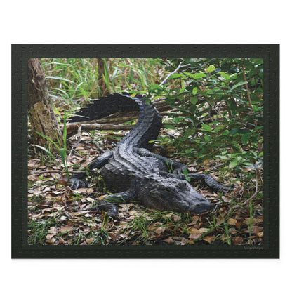 Wild Florida Alligator Nature Puzzle — Wildlife Photo Jigsaw (120/252/500 Piece)