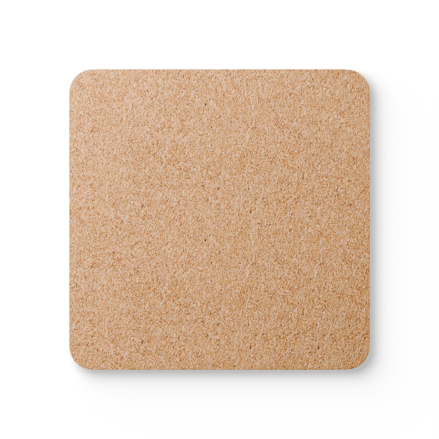 Colorful Butterfly Cork Coasters - Square Nature-Inspired Drink Coasters (4-Piece Set)