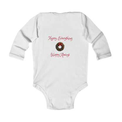 Holiday Theme Infant Bodysuit - 'Dreaming of a White Christmas' (Additional Colors)