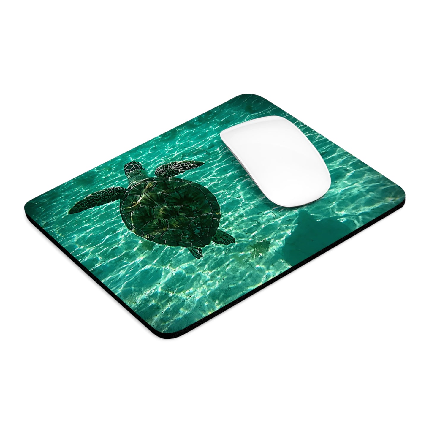 Aquatic Sea Turtle Mouse Pad (Additional Size)
