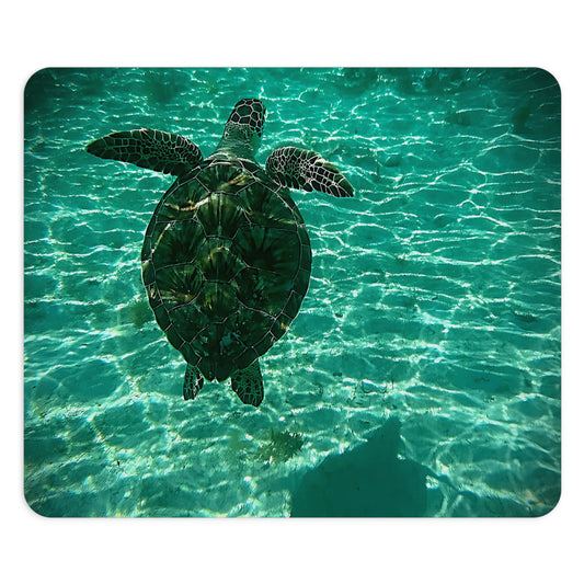 Aquatic Sea Turtle Mouse Pad (Additional Size)
