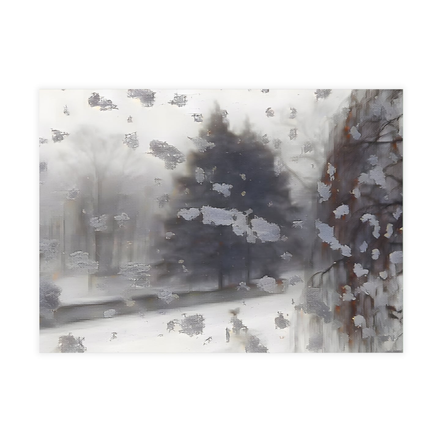 Winter Snow Scene Postcard Bundles (Envelopes Included)