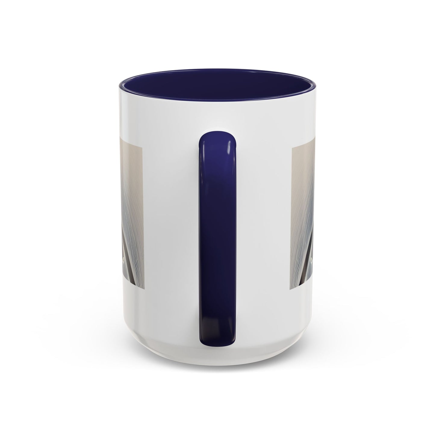 Blue Jay Theme Two-Tone Accent Coffee Mug (Additional Size)