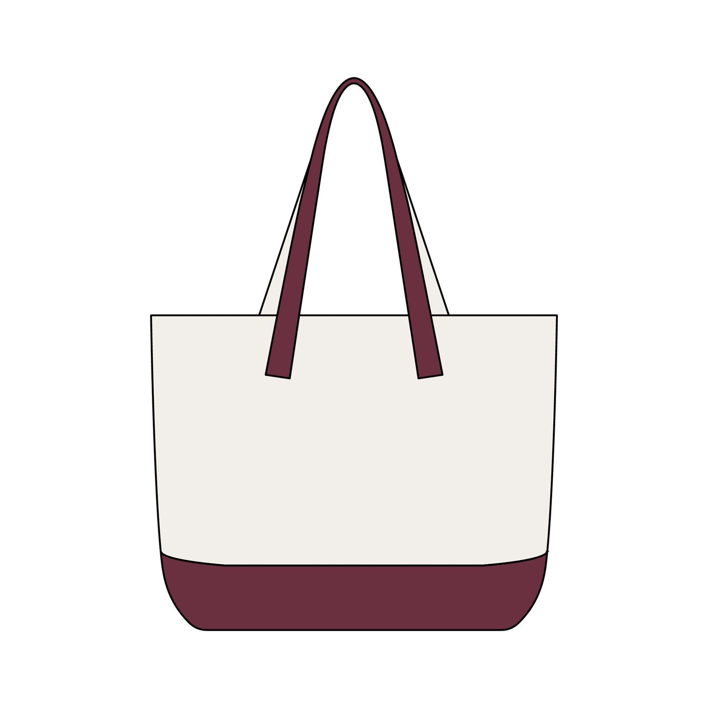 Two Doves in a Heart Zippered Canvas Tote Bag (Additional Colors)