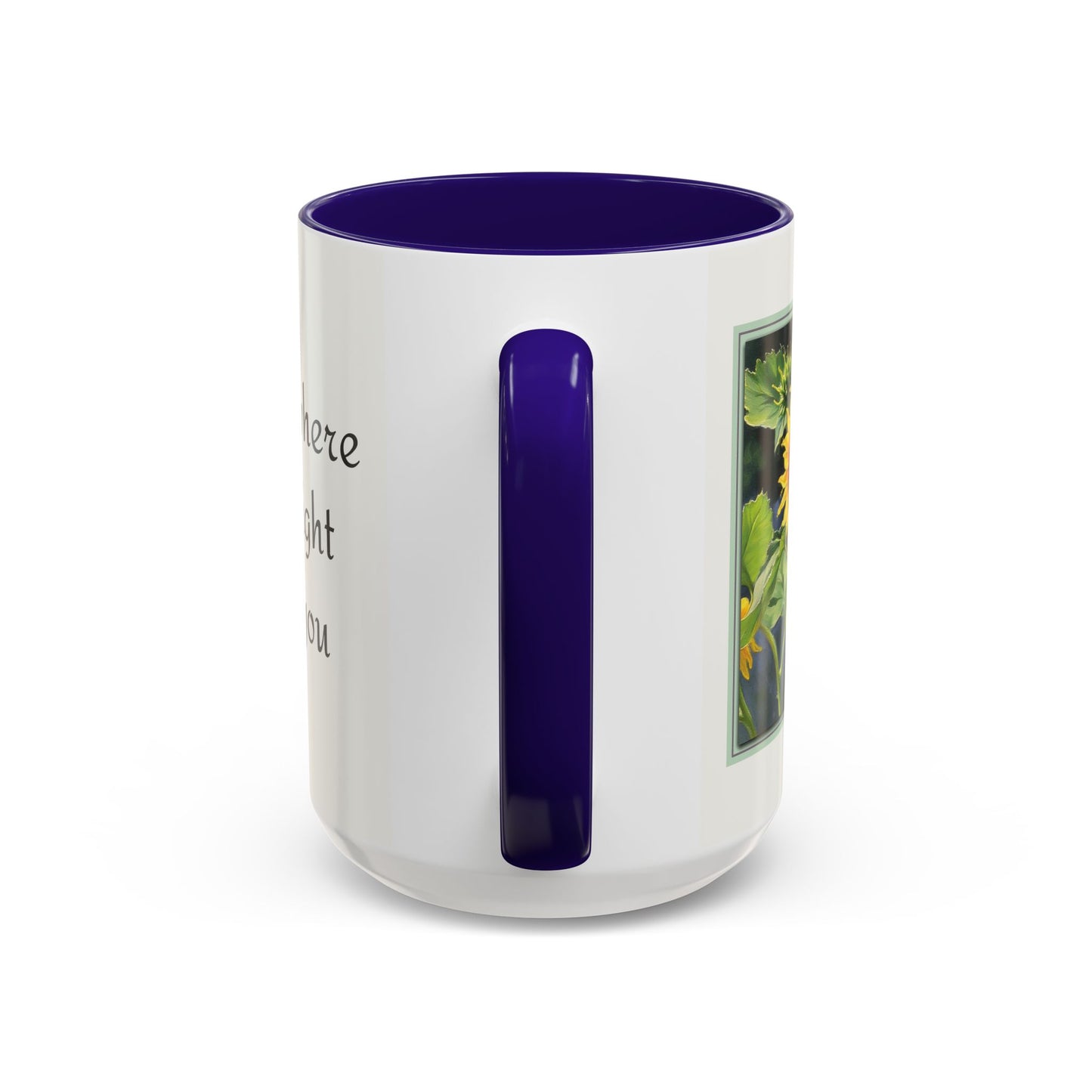 Nature Sunflower Art Ceramic Coffee Mug (11oz & 15oz, Additional Colors)