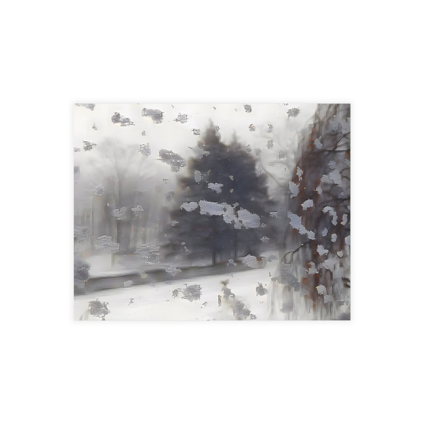 Winter Snow Scene Postcard Bundles (Envelopes Included)