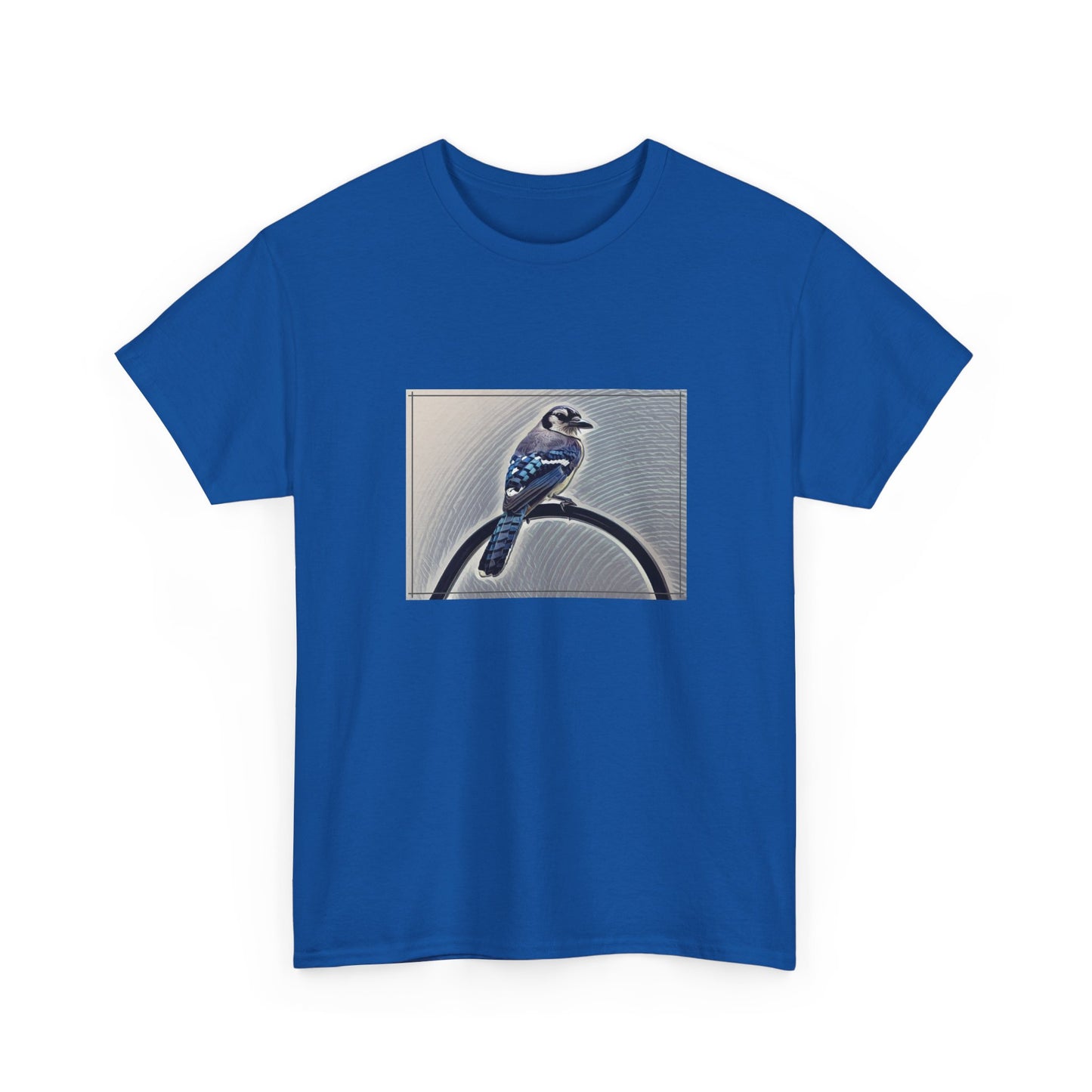 Unisex Adult Blue Jay Theme Cotton Tee (Additional Colors)