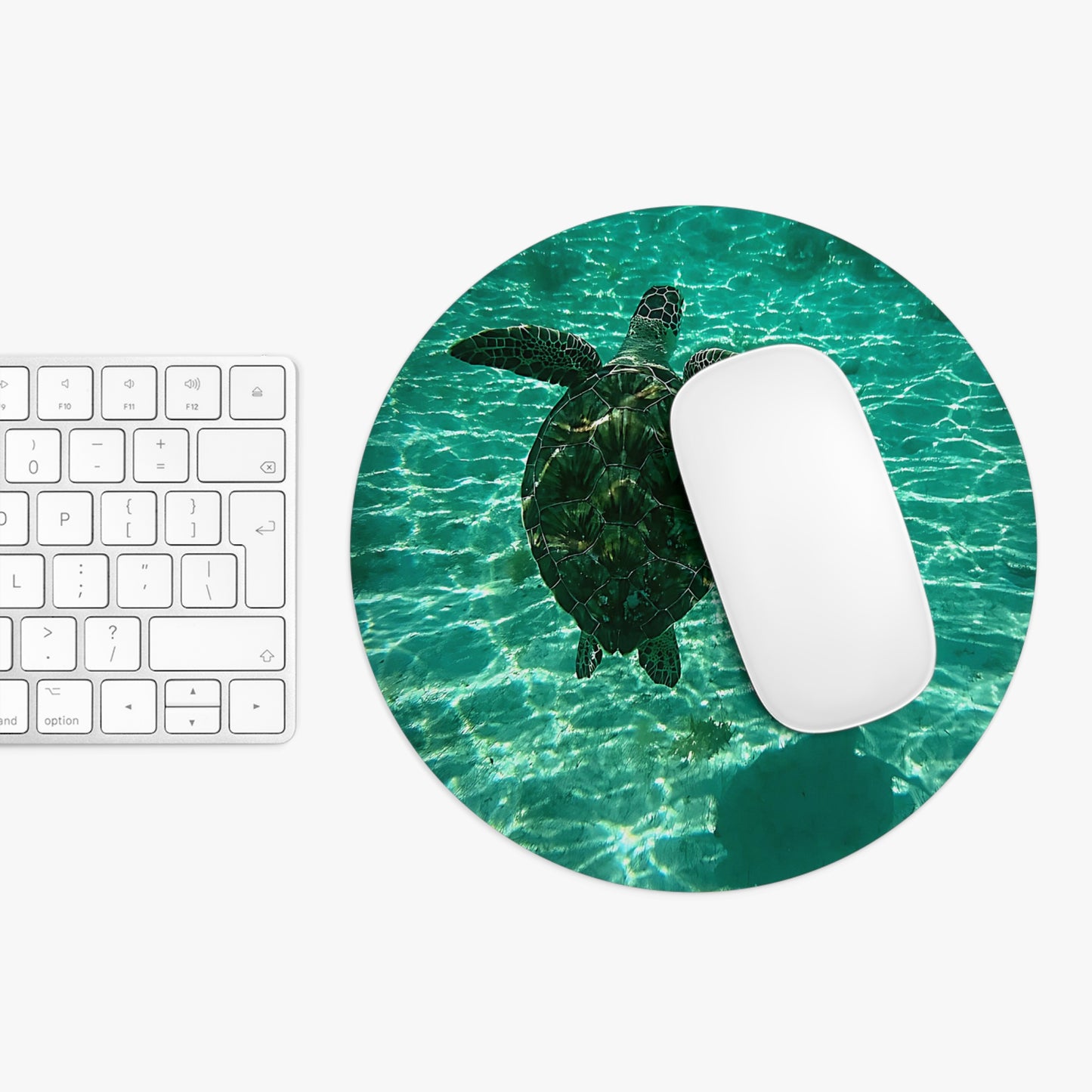 Aquatic Sea Turtle Mouse Pad (Additional Size)