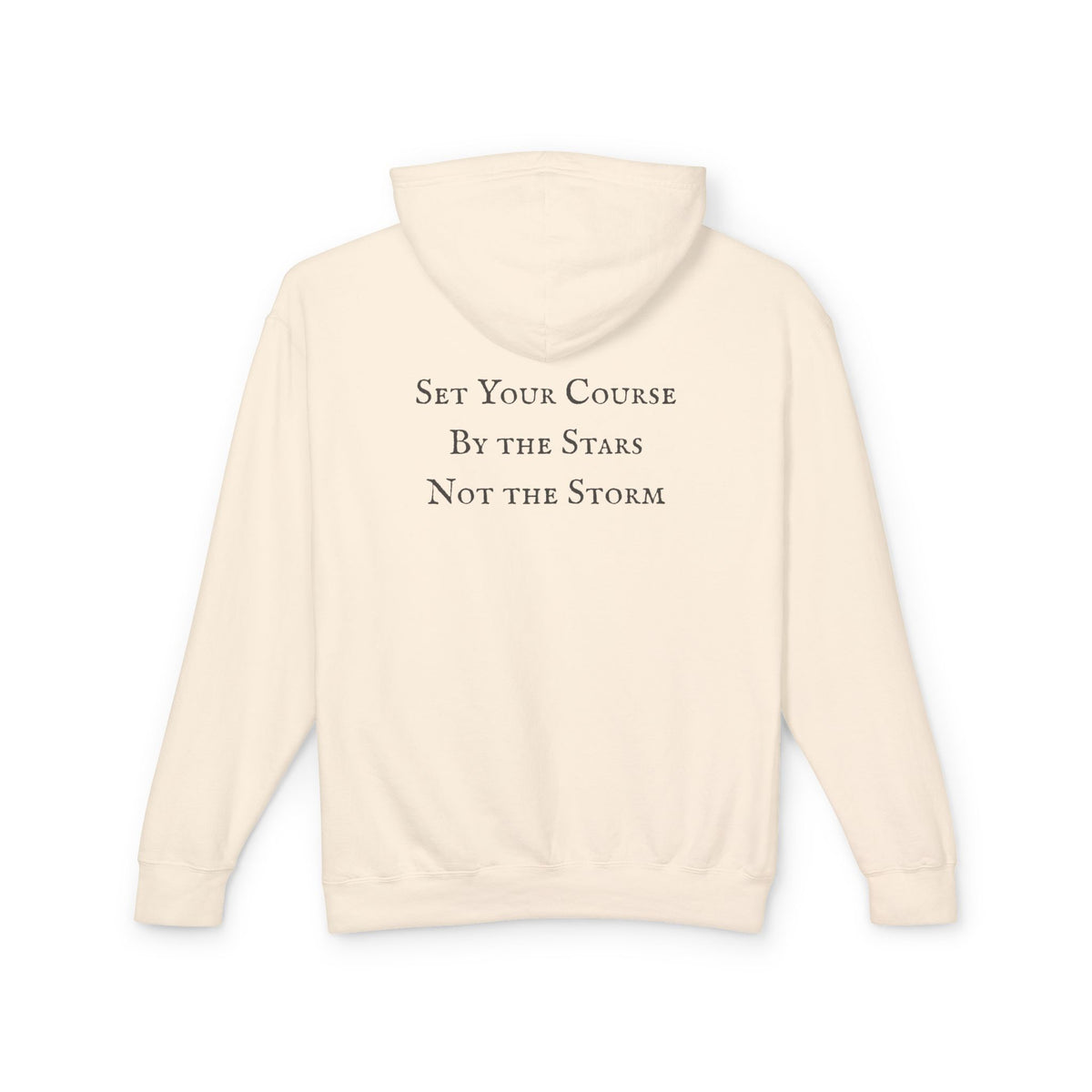 Nautical Boat Hoodie — "Set Your Course by the Stars, Not the Storm" Unisex Cotton Hoodie (Additional Colors)