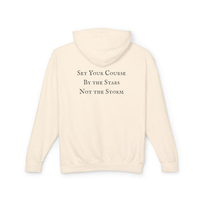 Nautical Boat Hoodie — "Set Your Course by the Stars, Not the Storm" Unisex Cotton Hoodie (Additional Colors)