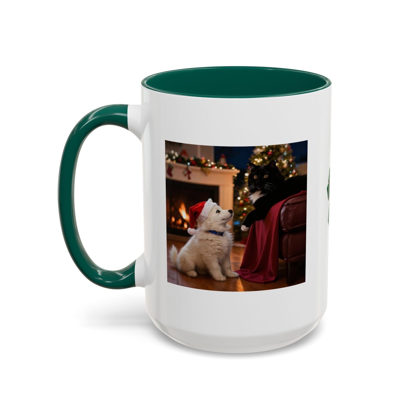 Festive Pet-Themed Christmas Mug  (Additional Size & Color)