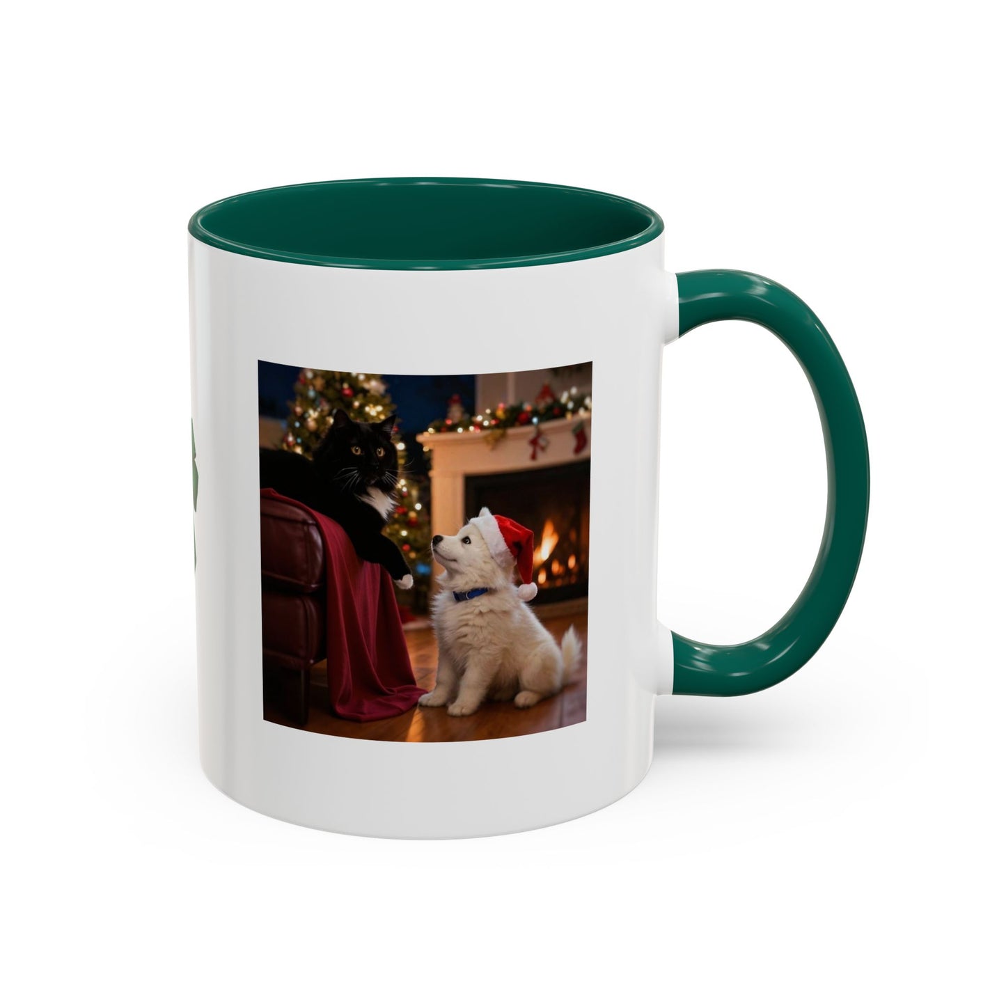 Festive Pet-Themed Christmas Mug  (Additional Size & Color)