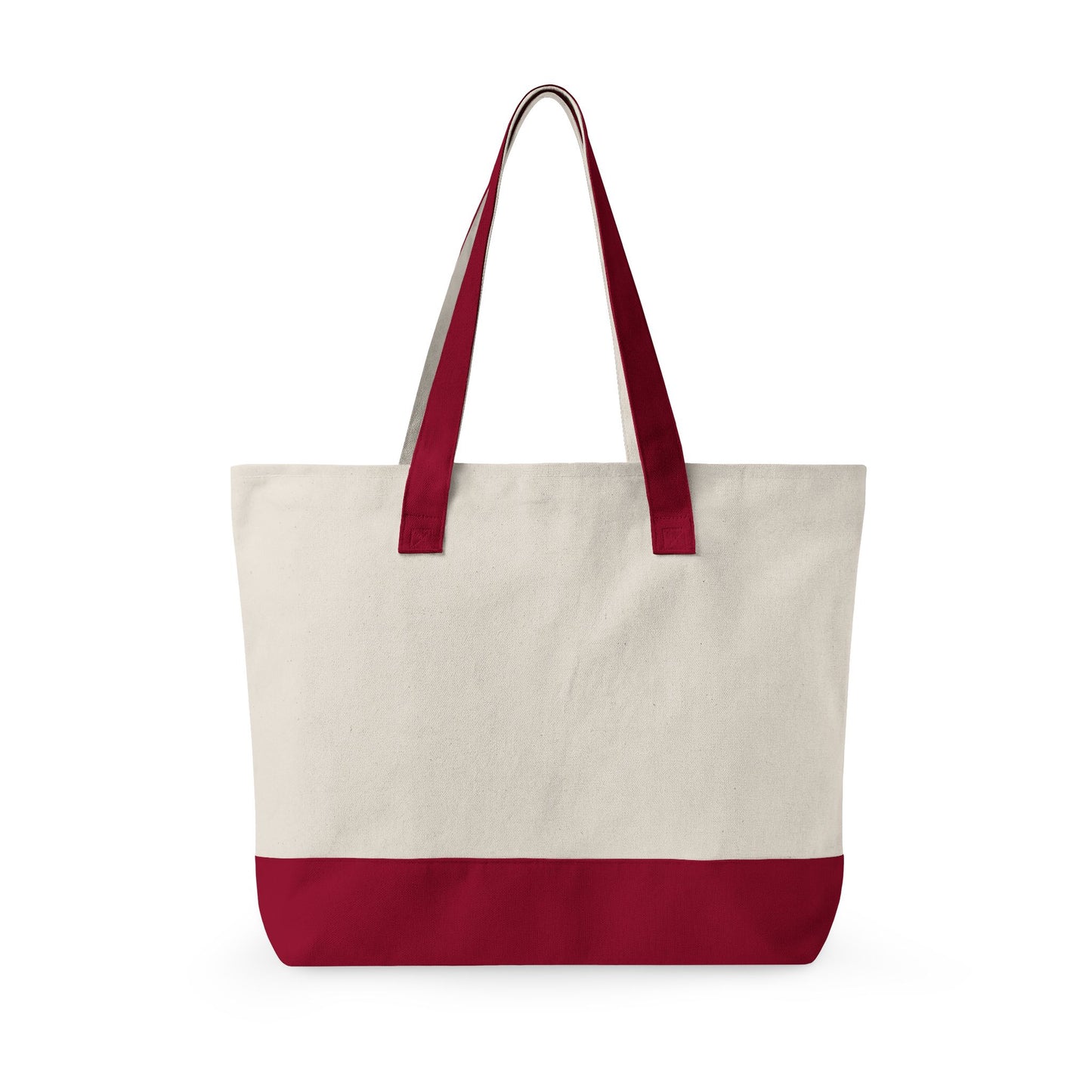 Cute Cat Face Canvas Tote Bag —  'Purr More, Hiss Less' Zippered Beach & Market Tote (Additional Colors)