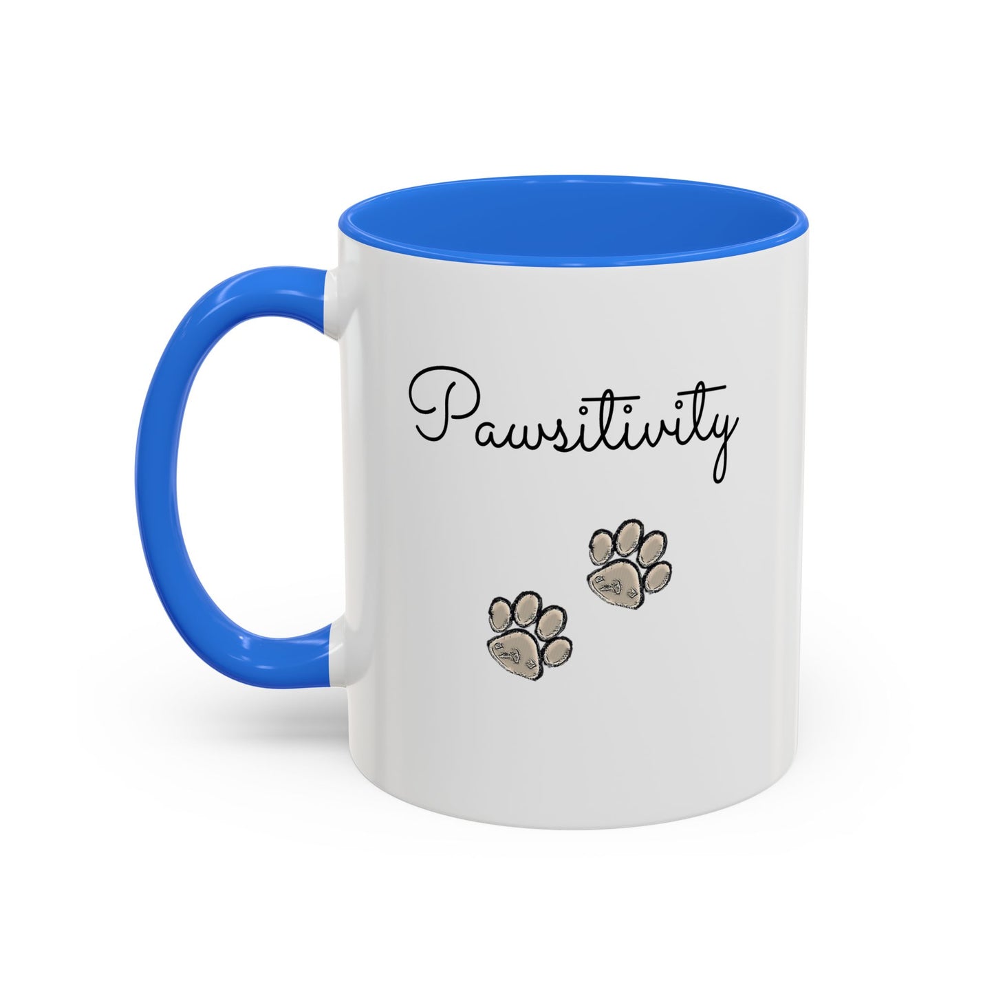 Colorful Pet Lover Mugs — Pawsitivity (Additional Size and Colors)