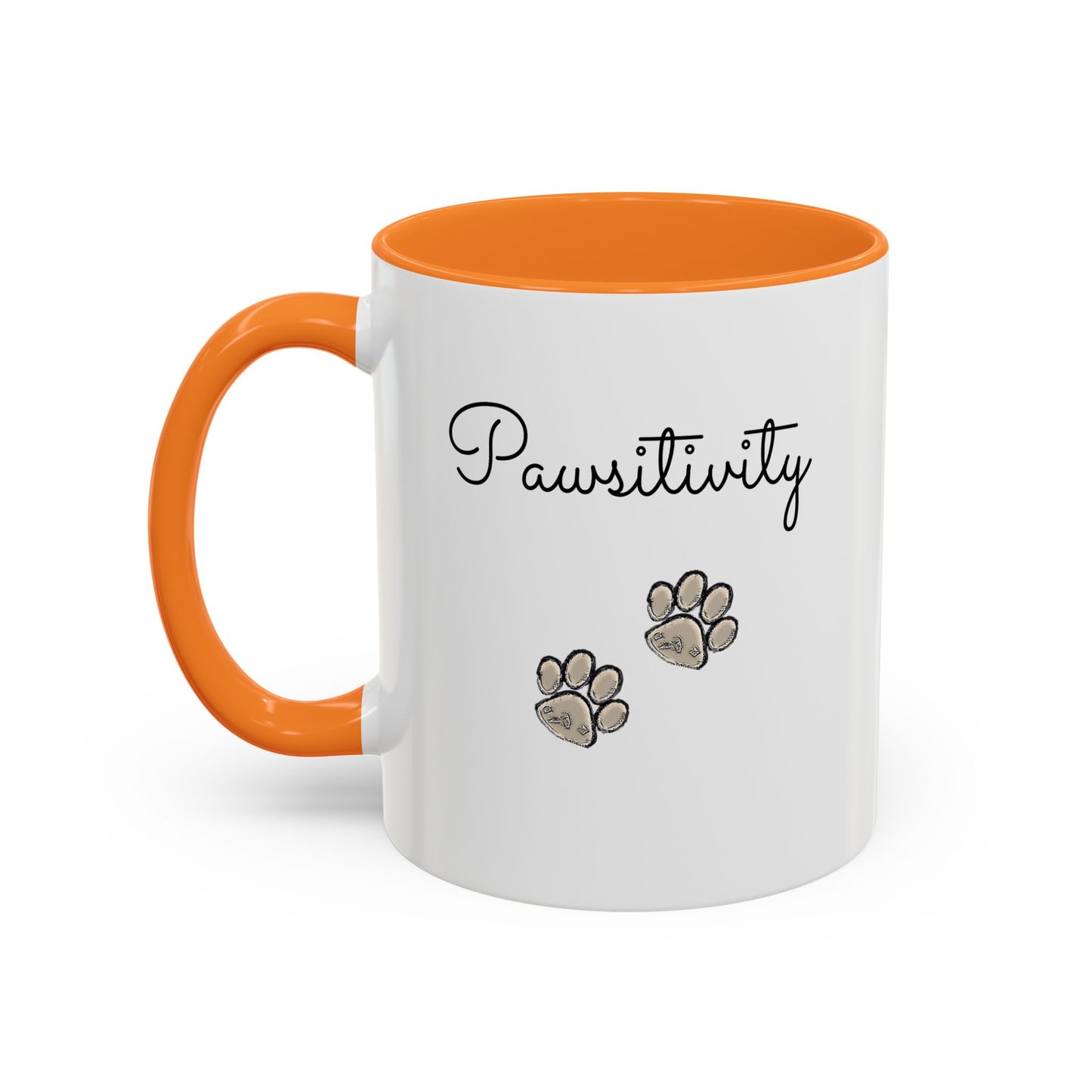Colorful Pet Lover Mugs — Pawsitivity (Additional Size and Colors)
