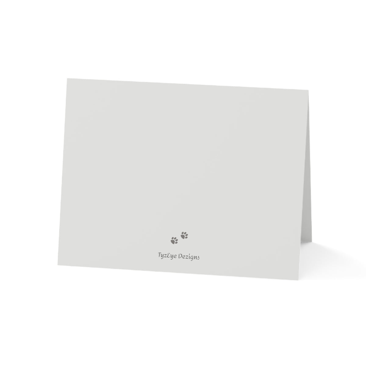 Two Cats & A Heart Greeting Card — 'Purrfect Together, Meow and Always' Note for Couples, Cat Lovers (1/10/30 pcs)