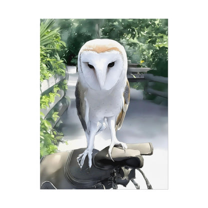 Nature Barn Owl Wall Art Print
