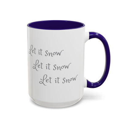 Holiday Snowman Ceramic Mug (11oz & 15oz) — Cozy Winter Coffee Cup with Snowflake Design