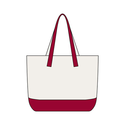 Cute Cat Face Canvas Tote Bag —  'Purr More, Hiss Less' Zippered Beach & Market Tote (Additional Colors)