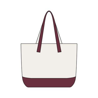 Cute Cat Face Canvas Tote Bag —  'Purr More, Hiss Less' Zippered Beach & Market Tote (Additional Colors)