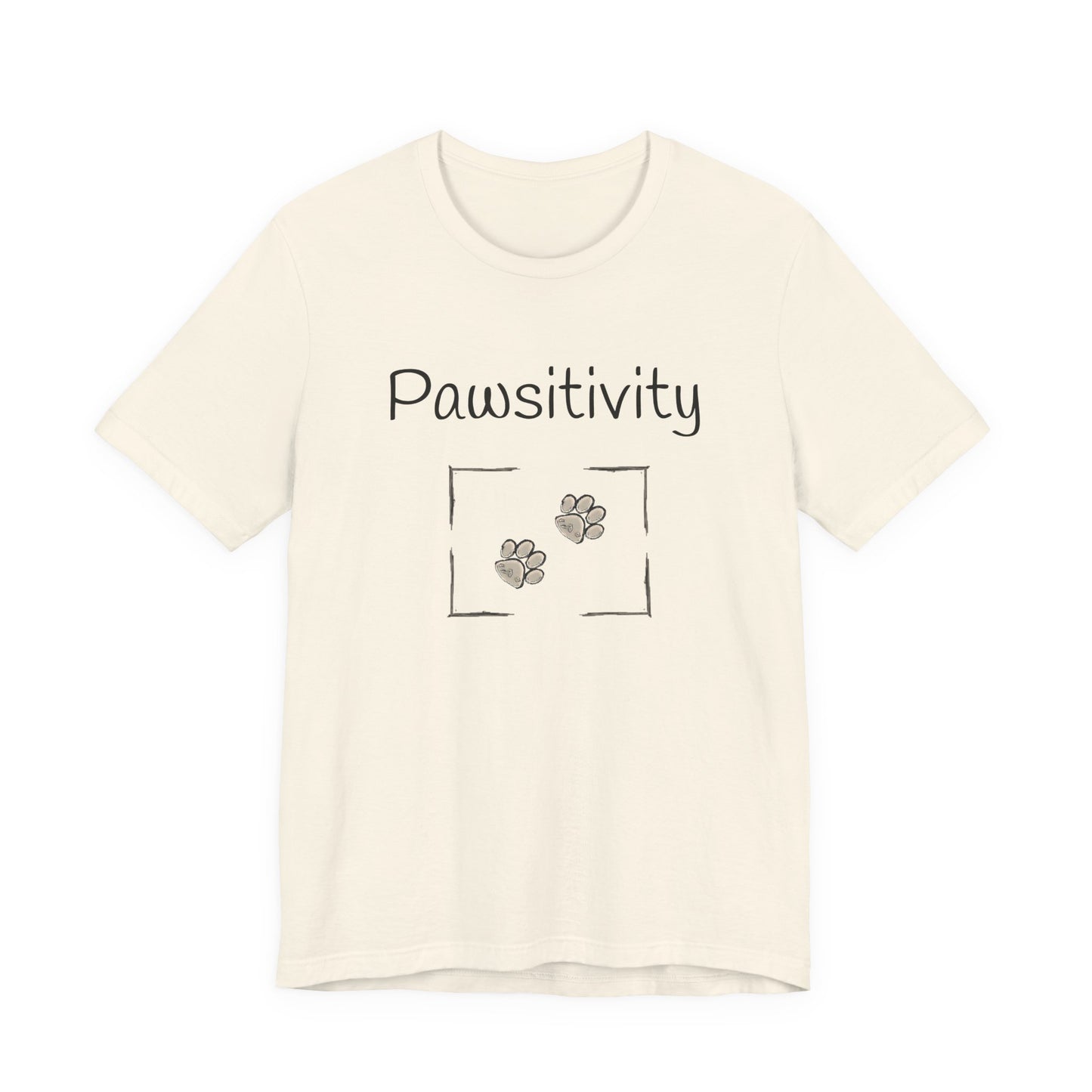 Adult Unisex 'Pawsitivity' T‑Shirt 'Be the Reason Someone Waggs or Purrs Today' Double-Sided Pet Lover Tee (Additional Colors)
