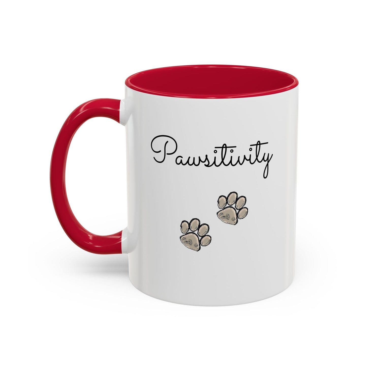 Colorful Pet Lover Mugs — Pawsitivity (Additional Size and Colors)