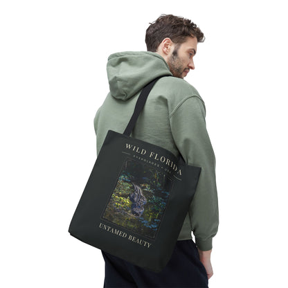 Wild Florida Tote Bag — ‘Untamed Beauty’ Everglades Alligator Nature Tote