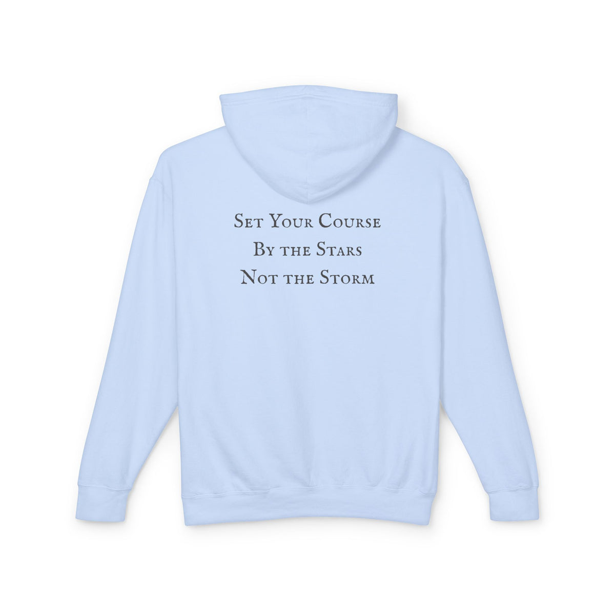 Nautical Boat Hoodie — "Set Your Course by the Stars, Not the Storm" Unisex Cotton Hoodie (Additional Colors)