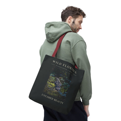 Wild Florida Tote Bag — ‘Untamed Beauty’ Everglades Alligator Nature Tote