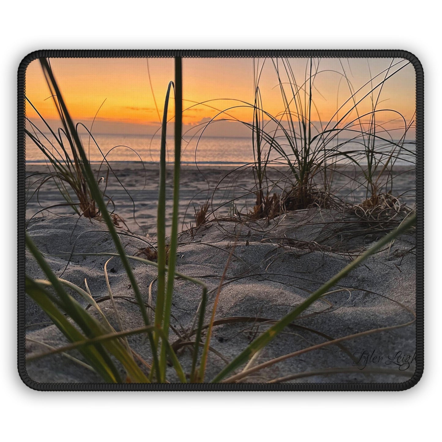 Sunset Beach Scene Gaming Mouse Pad