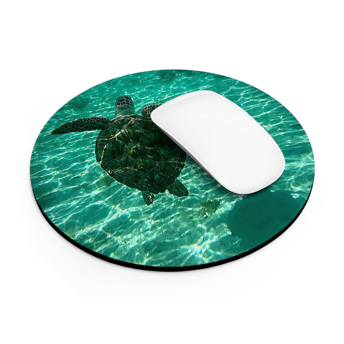 Aquatic Sea Turtle Mouse Pad (Additional Size)
