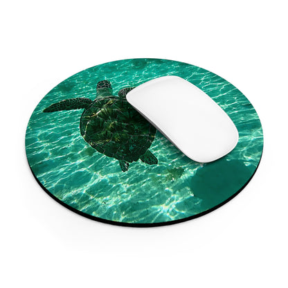 Aquatic Sea Turtle Mouse Pad (Additional Size)