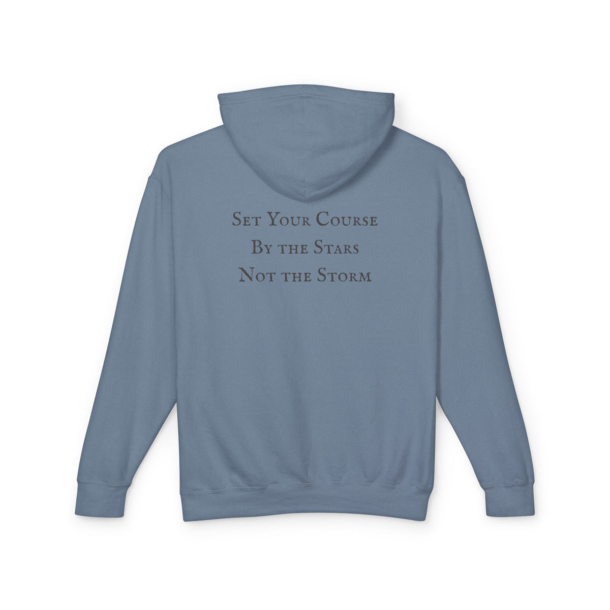 Nautical Boat Hoodie — "Set Your Course by the Stars, Not the Storm" Unisex Cotton Hoodie (Additional Colors)