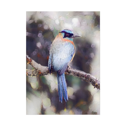 Artistic Tropical Bird Nature Wall Art Print