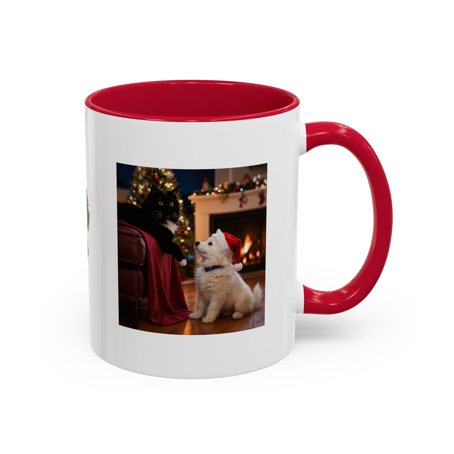 Festive Pet-Themed Christmas Mug  (Additional Size & Color)