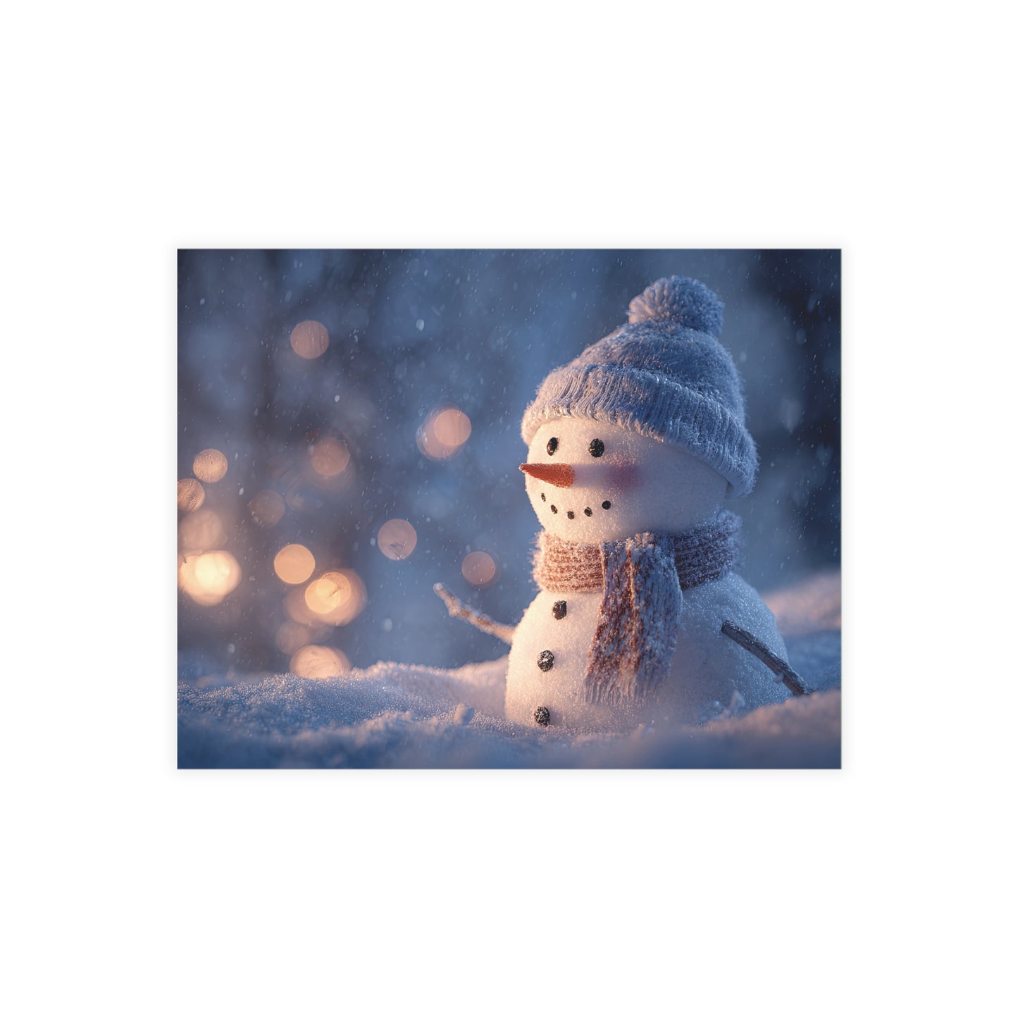 Holiday Winter Snowman Postcard Bundle (Envelopes Included)