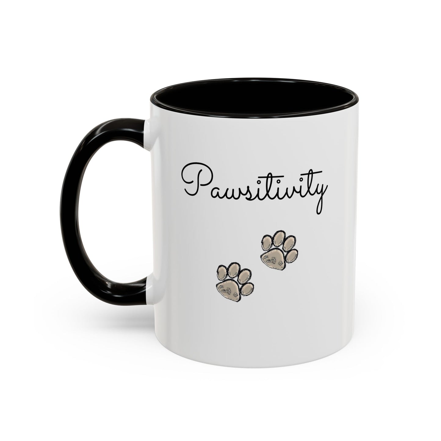 Colorful Pet Lover Mugs — Pawsitivity (Additional Size and Colors)
