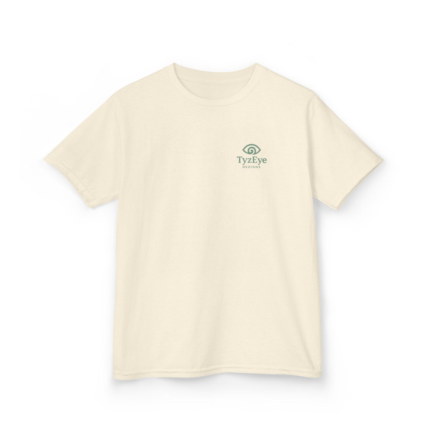 Kids Coastal Weathered Dock Sunrise Back Design Tee - 'Drift With the Tide' Graphic w/ Front Logo (Additional Color)