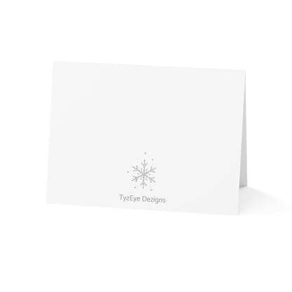 Holiday Snowman Greeting Cards — "Warmest Holiday Wishes" (Envelopes Included, Single or Pack of 10/30/50)