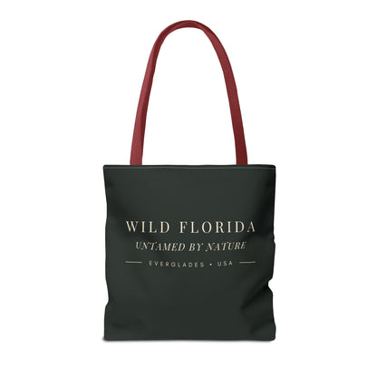 Wild Florida Tote Bag — ‘Untamed Beauty’ Everglades Alligator Nature Tote