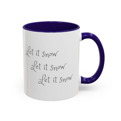 Holiday Snowman Ceramic Mug (11oz & 15oz) — Cozy Winter Coffee Cup with Snowflake Design