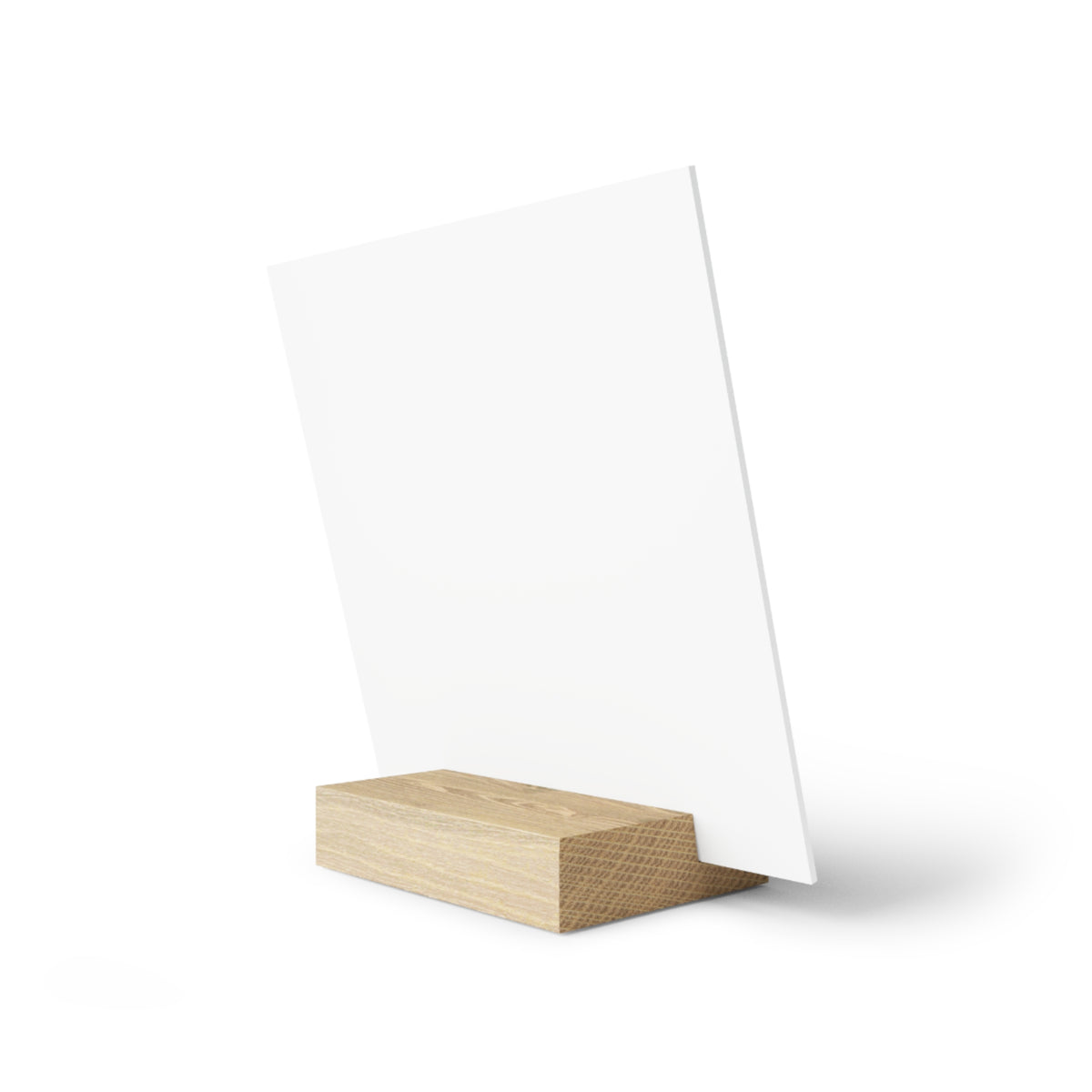 Orange Butterfly Photo Gallery Board with Wooden Stand — Mini Nature Desk Art (Additional Sizes)