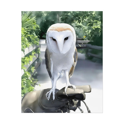 Nature Barn Owl Wall Art Print