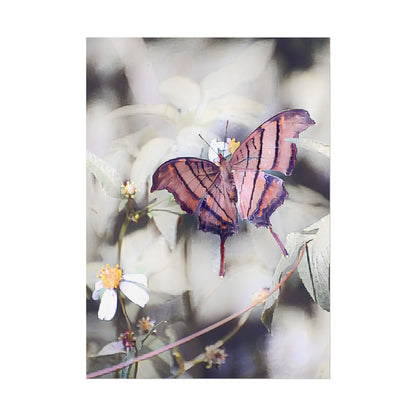 Nature-Inspired Orange Butterfly Wall Art Print